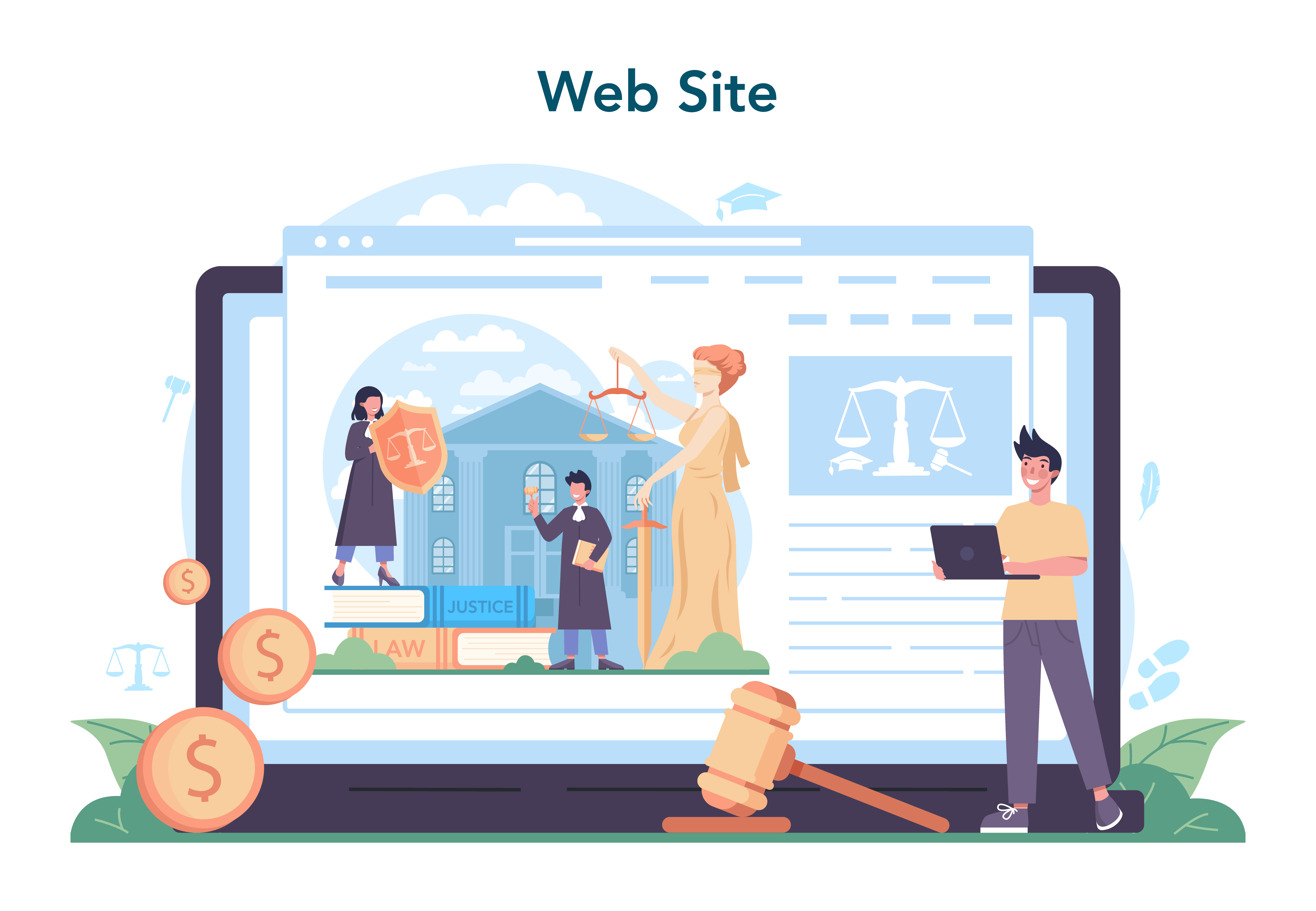 building a law firm website