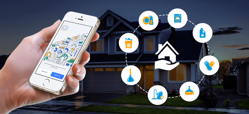 home services website development company in UK